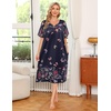 image:imageEkouaer Womens House Dress with PocketsColorful Butterfly