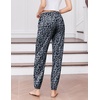 image:imageEkouaer Womens Jogger Pajamas Pants Comfy Long Lounge BottomDrawstring Elastic Waist Sleep Pants with PocketsCamo Leopard
