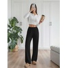 image:imageEkouaer Womens Pajama Pants with Pockets Comfy Casual Wide Leg Yoga Pants Soft Stretch Pajama Bottoms Black SmallBlack