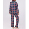 image:imageEkouaer Womens Pajamas Set 2 Piece Button Down Pjs Soft Long Sleeve Top and Pants Sleepwear Set Lounge SetsBred Green Plaid