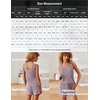 image:imageEkouaer Womens Pajamas Sleeveless V Neck Pjs Set Ribbed Knit Summer Loungewear Sleepwear SXXL
