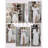 image:imageEkouaer Womens Robe Long Waffle Knit Bathrobe Lightweight Soft Kimono Robes Loungewear SXXLSmall Wafflewhite