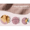 image:imageEkouaer Womens V Neck Lounge Sets Beach Cover Up Shirt and Shorts 2 Piece Outfits Loungewear Pajama with Pockets KhakiL