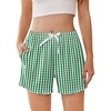 Green White Plaid