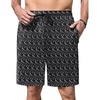 image:imageEkouaer Mens Pajama Shorts Soft Sleepwear Bottoms Elastic Waistband Loungewear Breathable Men Shorts with PocketsWolf