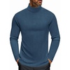 image:imageEkouaer Mens Turtleneck Long Sleeve Turtle Neck Shirts Basic Lightweight Undershirt Thermal Pullover Sweater SXXLBlue
