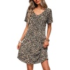 Brown Leopard Print