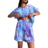 image:imageEkouaer Shorts Pajama Set for Women Soft Casual Lounge Sets Short Sleeve 2 Piece Outfits with Pockets SXXXL