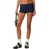 image:imageEkouaer Womens Fold Over Shorts Sexy Low Waist Lounge Shorts Y2K Pajama Micro Bottoms Summer Foldover Sleep ShortsNavy