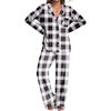 B_white Black Plaid