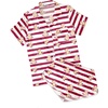 Khaki Red Striped Teddy Bear