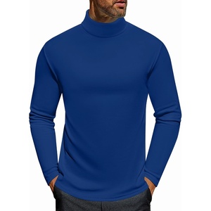 image:imageEkouaer Mens Turtleneck Long Sleeve Turtle Neck Shirts Basic Lightweight Undershirt Thermal Pullover Sweater SXXLRoyal Blue