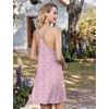image:imageEkouaer 2 Pack Nightgowns for Women Racerback Sleeveless Night Shirt Sexy Sleep Dress Spaghetti Strap Sleepwear SXXXL2 PackblackPink Flower