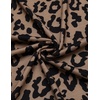 image:imageEkouaer 2 Pack Womens Pajama Sets Short Sleeve Sleepwear Top with Shorts Pjs Soft Comfy Loungewear SXXLGray LeopardBrown Leopard
