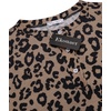 image:imageEkouaer 2 Pack Womens Pajama Sets Short Sleeve Sleepwear Top with Shorts Pjs Soft Comfy Loungewear SXXLGray LeopardBrown Leopard