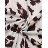 image:imageEkouaer 2 Pack Womens Pajama Sets Short Sleeve Sleepwear Top with Shorts Pjs Soft Comfy Loungewear SXXLWhite LeopardGray