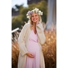 image:imageEkouaer 3 in 1 LaborDeliveryHospital Gown 2 Pack Maternity Dress Nursing Nightgown SleepwearLake BluePink