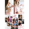 image:imageEkouaer LaborDeliveryHospital Gown Nursing Nightgown Maternity Sleepwear With Pockets Postpartum Gowns with Button SXXLDusty Rose