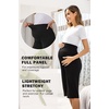 image:imageEkouaer Maternity Shorts for Women Maternity Capris Yoga Pregnancy Short Pants Soft Joggers Lounge Bottoms SXXXLBlack