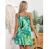image:imageEkouaer Swimsuit Coverup for Women Sleeveless V Neck Bathing Suit Cover Up Summer Swimwear Beach Cover Ups with PocketsTurtles Green