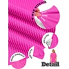 image:imageEkouaer Women 2 Piece Lounge Set 2026 Summer Cruise Outfits Ribbed Loose Short Sleeve Matching Sets with pocketHot Pink