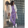 image:imageEkouaer Womens Pajamas Set Long Sleeve Loungewear Soft Lounge Set Joggers with PocketsLavender