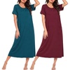 Blue Green/Wine Red