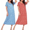 Red Floral/Blue Floral