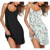2 Pack-black/Light Green Floral