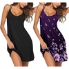 2 Pack-black/Purple Floral