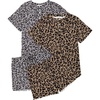 Gray Leopard/Brown Leopard
