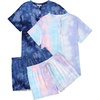 Tie Dye Pink Blue/Tie Dye Blue