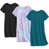 Black/Blue Green/Purple Tie Dye