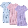 Blue Star/Pink Florals/Purple Stars