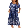 Blue Ethnic Style