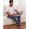 image:imageEkouaer Mens Pajama Pants Lightweight Loungewear Comfy Jogger Sleep Pant Long Pj Bottoms with Drawstring amp PocketsAmerican Football