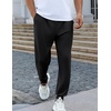 image:imageEkouaer Mens Pajama Pants Lightweight Loungewear Comfy Jogger Sleep Pant Long Pj Bottoms with Drawstring amp PocketsBlack