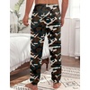 image:imageEkouaer Mens Pajama Pants Lightweight Loungewear Comfy Jogger Sleep Pant Long Pj Bottoms with Drawstring amp PocketsCamouflagel