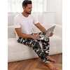 image:imageEkouaer Mens Pajama Pants Lightweight Loungewear Comfy Jogger Sleep Pant Long Pj Bottoms with Drawstring amp PocketsCamouflagel