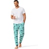 image:imageEkouaer Mens Pajama Pants Lightweight Loungewear Comfy Jogger Sleep Pant Long Pj Bottoms with Drawstring amp PocketsCoastal Shark