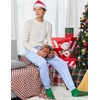 image:imageEkouaer Mens Pajama Pants Lightweight Loungewear Comfy Jogger Sleep Pant Long Pj Bottoms with Drawstring amp PocketsGinghamstripe
