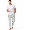 image:imageEkouaer Mens Pajama Pants Lightweight Loungewear Comfy Jogger Sleep Pant Long Pj Bottoms with Drawstring amp PocketsGolf