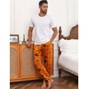 image:imageEkouaer Mens Pajama Pants Lightweight Loungewear Comfy Jogger Sleep Pant Long Pj Bottoms with Drawstring amp PocketsHalloween