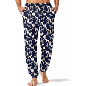 image:imageEkouaer Mens Pajama Pants Lightweight Loungewear Comfy Jogger Sleep Pant Long Pj Bottoms with Drawstring amp PocketsSimpli Dog
