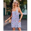 image:imageEkouaer Nightgowns for Women Cotton Sleepwear Sexy Sleep Shirt Adjustable Spaghetti Strap Night Gowns with Pockets S3XLFlag