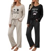 Grey Coffee black Print