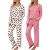 Pink leopard-apricot&brown