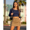 image:imageEkouaer Long Sleeve Crop Tops for Women 3 Pack Scoop Neck Raglan Shirts Slim Fit Underscrub Basic Base Layer XSXXL3pcs Black Dark Grey Navy Blue