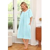 image:imageEkouaer Womens House Dress with Pockets Light Blue