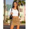 image:imageEkouaer Womens Long Sleeve Crop Tops Scoop Neck Raglan Shirts Slim Fit Underscrub Basic Fashion Clothing XSXXLA  White